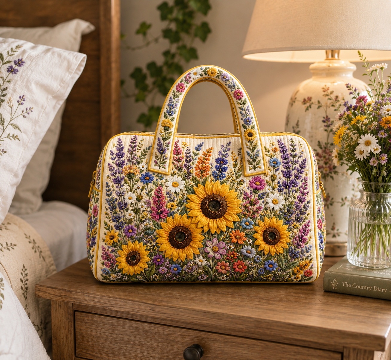 Handmade Flower Bag