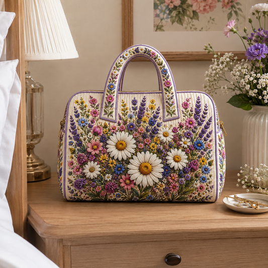 Handmade Flower Bag